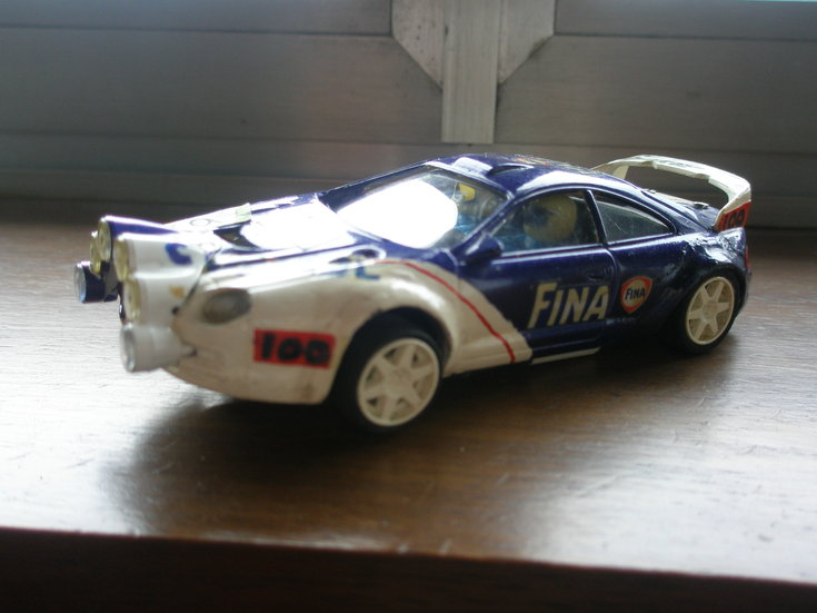 Toyota Celica GT4 modificado para competir en grupo A. La niña de mis ojos.