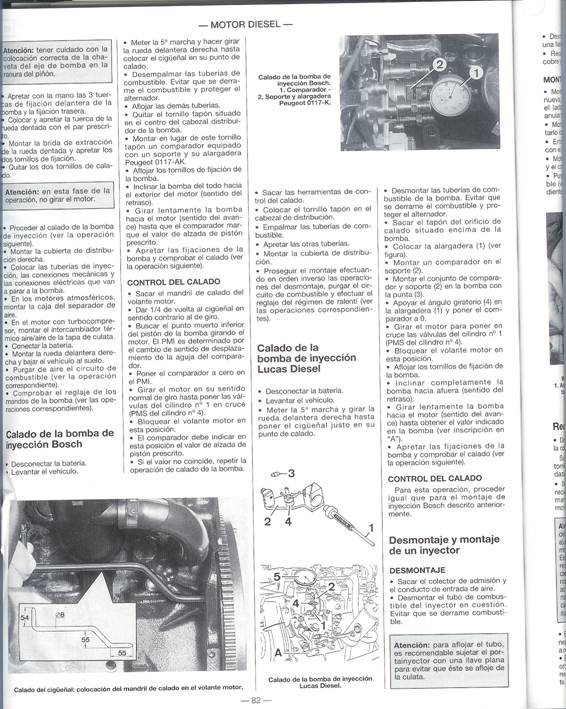 Regulación bomba diesel 2