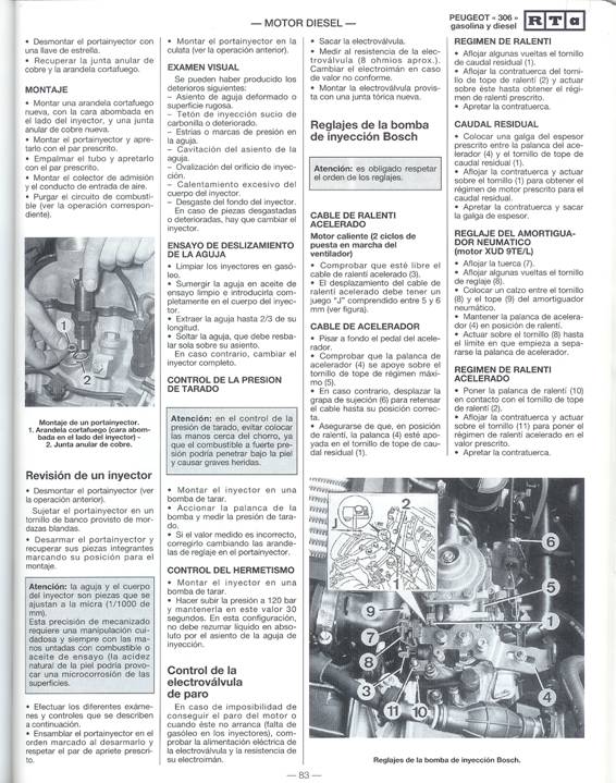 Regulación bomba diesel 3